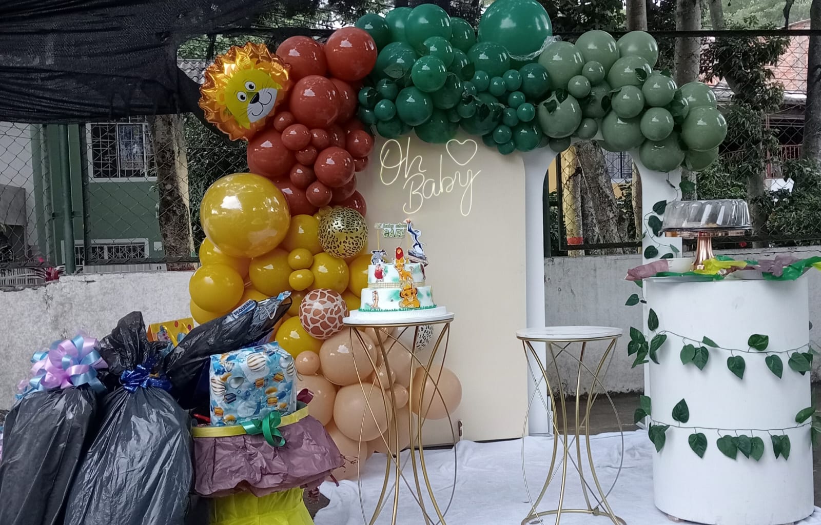 Decoración colorida
